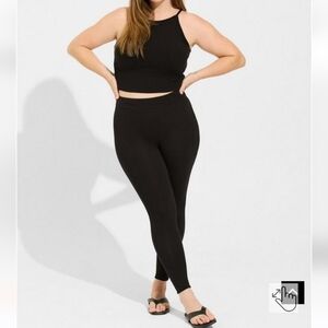 🆕️ PREMIUM BLACK LEGGINGS - SIGNATURE WAIST